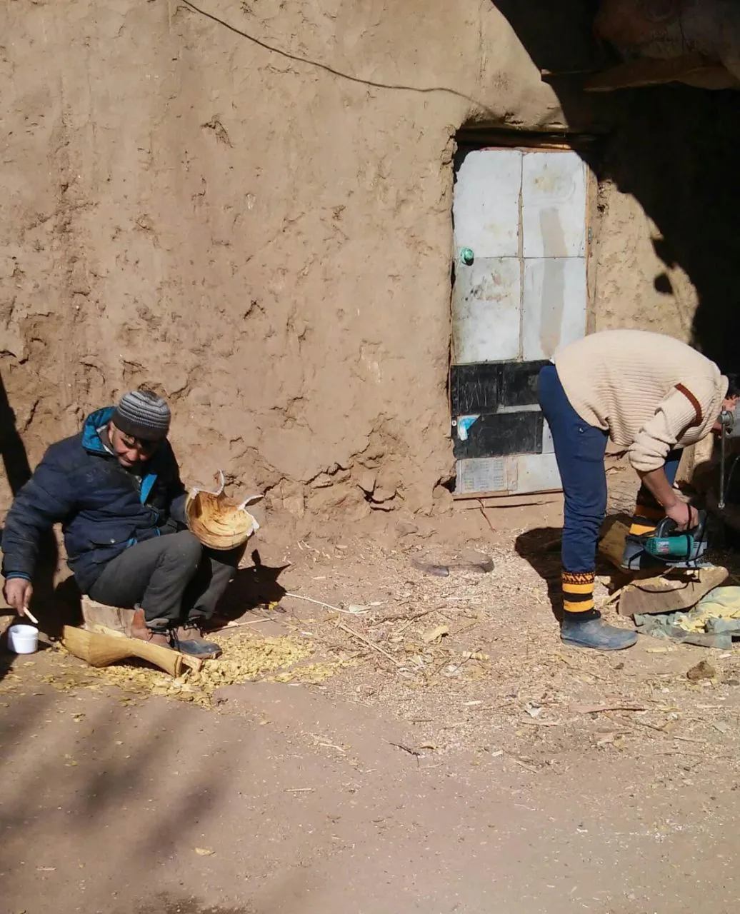 Making traditional musical instruments