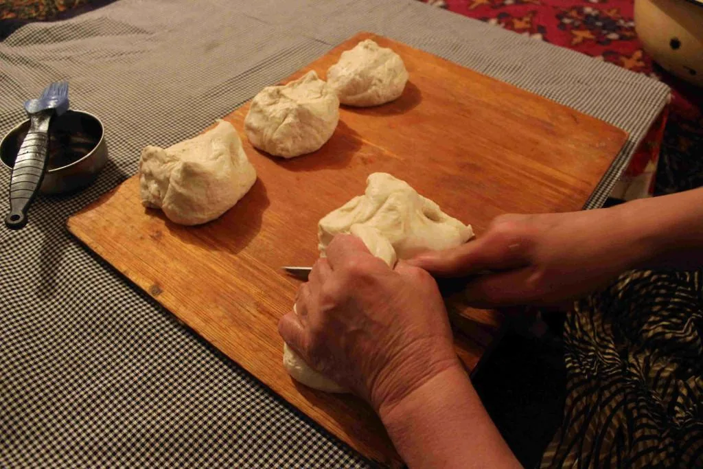 Shaping kulcha